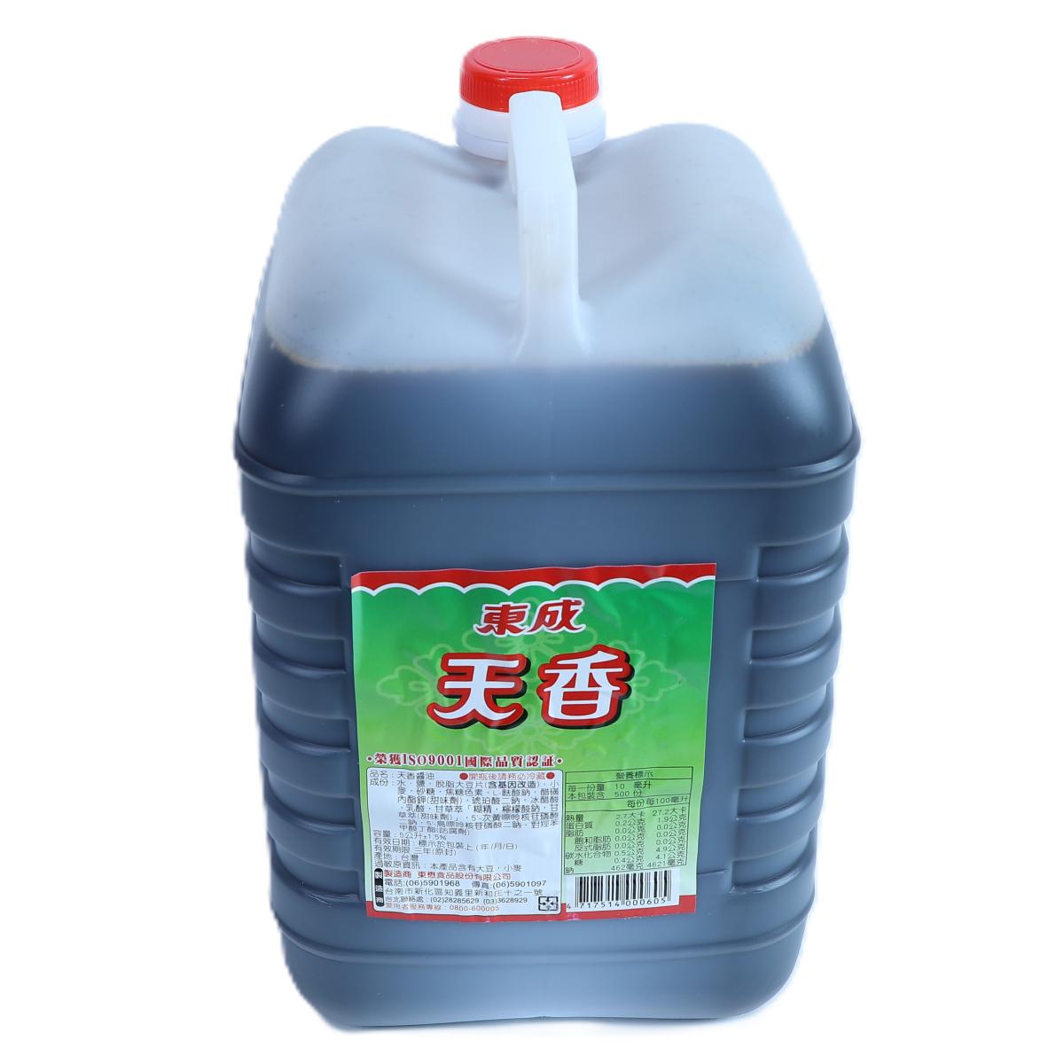 東成 天香醬油5公升